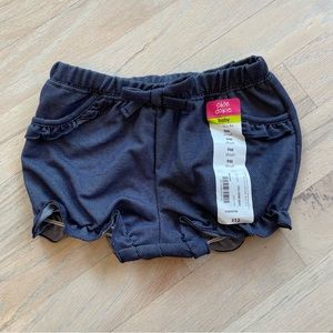 Okie Dokie Baby Denim Shorts | Size: 9 months